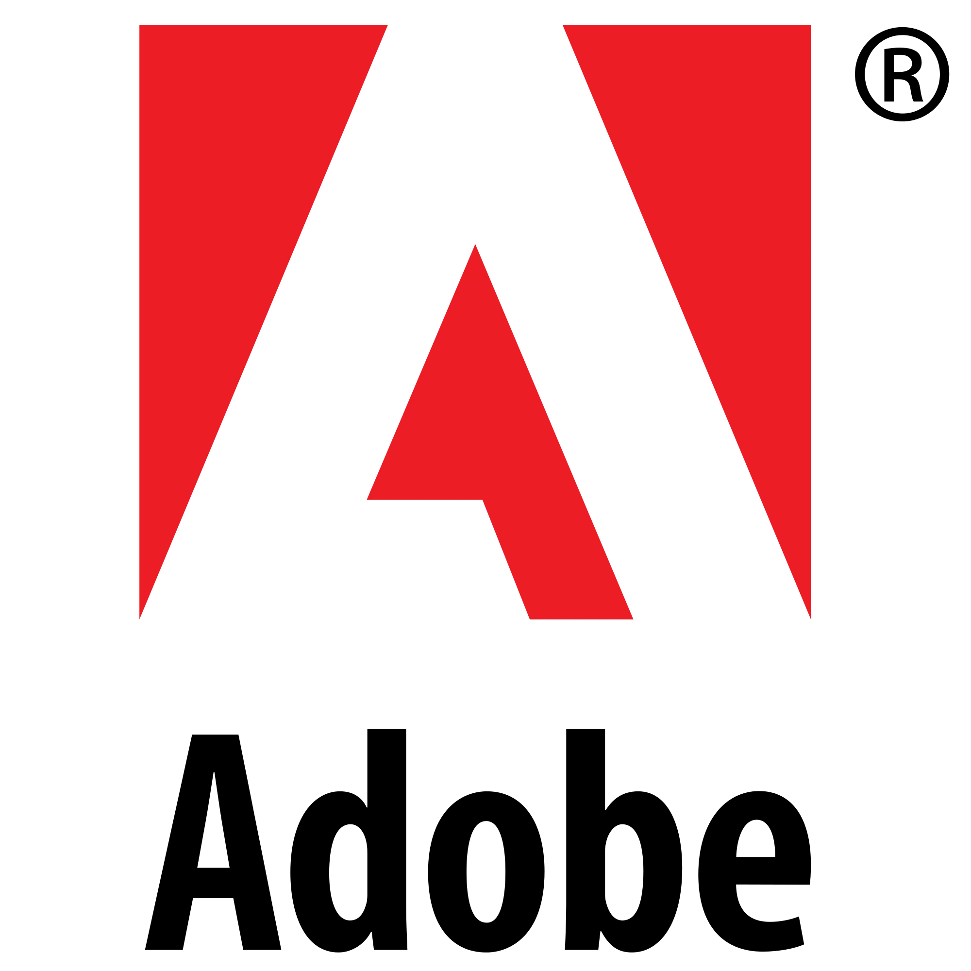 Logo for adobe