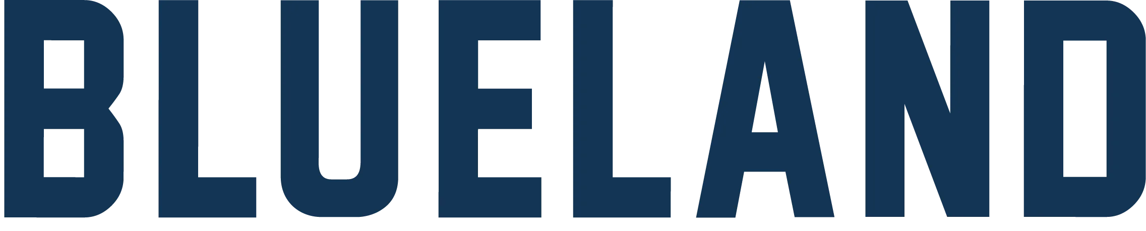 Logo for blueland