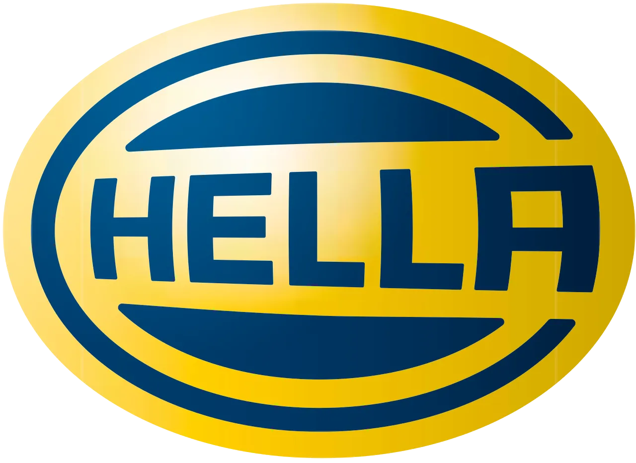 Logo for hella