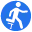 Logo for iwalkfree
