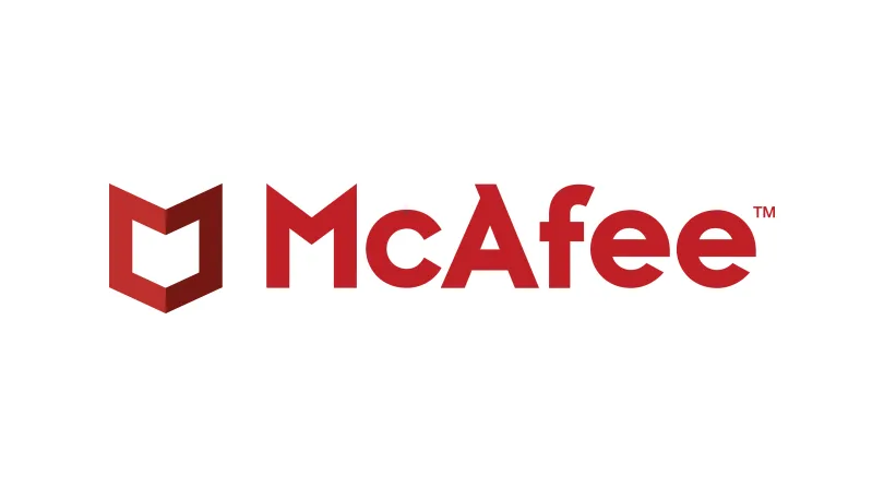 Logo for mcafee