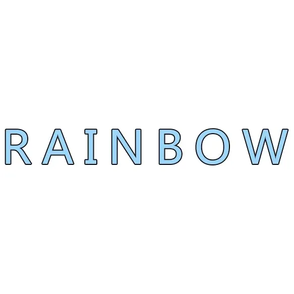 Logo for rainbow