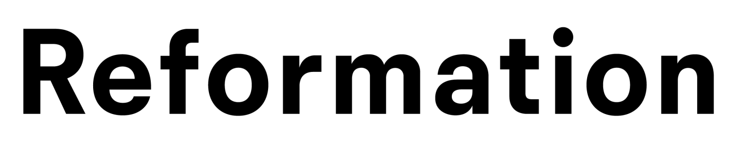 Logo for reformation